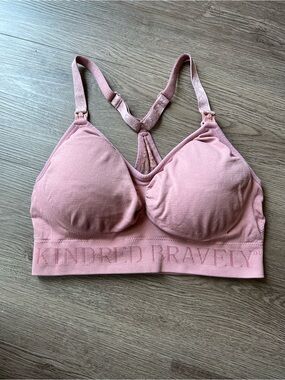 Kindred Bravely Dusty Pink Nursing & Comfort Bra